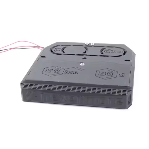 Blurolls Nevermore Micro V5 Duo Activated Carbon Filter Full kit Esun ABS+ Printed Parts for Voron 2