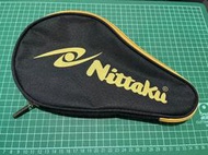 【正品桌球專賣店】Nittaku 新款刀板型桌球拍套 (黑金)