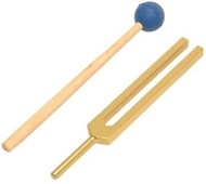 TFS Tuningforkshop Gold Finish 432 Hz Tuning Fork for Healing
