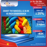 Smart TV NanoCell LG AI 65 inch 65NANO80ASA