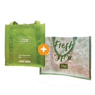 VILLAGE GROCER SHOPPING BAG