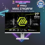 MSI MAG 274QRFW 27" WQHD IPS 180Hz 1ms Gaming Monitor