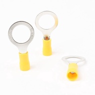 Round cose head RV5.5-6, RV5.5-8, RV5.5-10, RV5.5-12 (100 pieces), core head covered with white-plat
