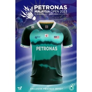 （pa yong）Petronas Malaysia open 2023 Badminton Jersey Custom Name Malaysia Jersey Yonex 2023 Victor 