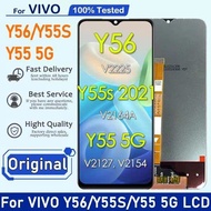 หน้าจอlcd จอ vivo Y77 5G /Y55s / Y55 5G หน้าจอมือถือ Y77 5g สำหรับการแทนที่ คมชัด ทัชลื่น เเถมกาว+ไข