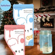 ha 10Pcs Baby Sealed Retain Freshness Outdoors Milk Powder Storage Bag Portable Travel Disposable Mi