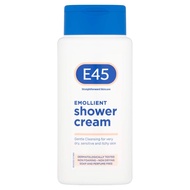 Body Wash for Dry, Sensitive & Itchy Skin - Shower Gel Creme for Men & Women - E45 Shower Cream to M