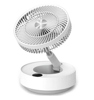 Edon E908 Folding Electric Purification Fan Air Cooling Fan   Humidification Magnetic Remote Control