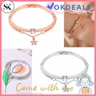 SK Charm Women Rose Gold Jewelry Forever Love Star Bracelet