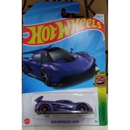 Hotwheels 2020 koenigsegg Jesko purple