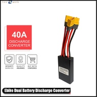 Exclusive Deal Dual Battery Parallel Connector 20v-72v 40A Simultaneous Discharge Lithium Battery Pa