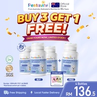 [Buy 3 Free 1] Pentavite Mixed Whole Milk Powder with Colostrum Chewable Tablet 32s For Kids Aged 3+