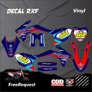 Sticker Decal Sticker Mini Trail RXF 50cc Sticker rxf 110cc Sticker Minti Trail Sticker
