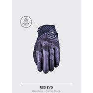 FIVE5 GLOVES RS3 EVO GRAPHIC 2024 RIDING GLOVE five 5 ORIGINAL FIVE 5 MOTORCYCLE GLOVE