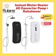 [SG SELLER] Rubine RWH-2388 Instant Water Heater with Rainshower and Water Booster Pump