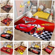 Cars McQueen Motorway Mat Road Rug Carpet for Living Room, Car Rug, Floor Carpet, Kids Room Runner, 