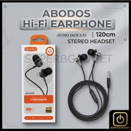 Abodos Deep Bass Noise Reduction Earphone Abodos Stereo Bass Type-C Wired Earbuds Abodos Pro Sound T