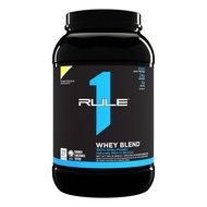 Rule 1 R1 Whey Blend, Frozen Banana - 1.93 lbs Powder - 24g Whey Concentrates, Isolates & Hydrolysat