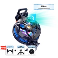 ăCODăNETPAC Fan Cooler X76 Funcooler Pendingin Hp Radiator Adjust Gear Kipas LED RGB Cooling Fan Gam