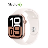 Apple Watch Series 10 GPS 46mm Aluminium Case with Sport Band by Studio 7