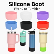 Silicone Bottom Boot for Tumbler & Bottle | Anti-Slip Protection Sleeve 9cm Universal Fit 40 silicon