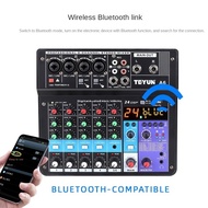 TEYUN Dj Controller Mixer Sound 6 - Way Audio Pro Equipment Mixing Console Professional Portable Video Consumer Electronics