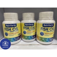 NUTRIFORTE FISH OIL 1000MG SOFTGELS