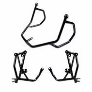 บาร์กันหลังคารถจักรยานยนต์แบบสแตนเลสสำหรับ Suzuki DL250 ป้องกันการตกหล่นแบบเต็มรูปแบบ อุปกรณ์ตกแต่งแ