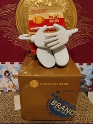 維記 牛奶 Kowloon Dairy 奶盒型 收音機 手機座  連盒及說明書