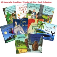 10 Buku Cerita Anak Julia Donaldson Wonderfull Story Book Collection Set Gruffalos Child - The Gruff