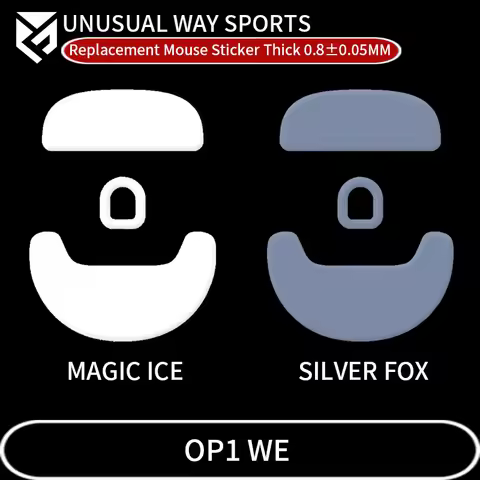 UnusualWaySports Mouse Skates Feet ENDGAME GEAR OP1 WE 8K 4K Cambered Surface PTFE Anti Collapse Mag