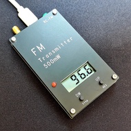 Direct Shot 2 kg FM Transmitter Digital Display 0.5W 500mW Stereo 76-108M English Listening Area Rad
