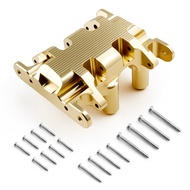 16g Gold Metal Brass Skid Plate Golden Accessories for 1/30 SCX30 Upgrade Parts RC Car 4X4 RTR Brush