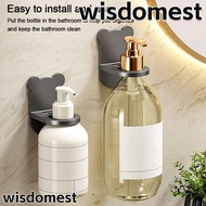 WISDOMEST Soap Bottle Holder Durable Clip Wall Hanger Bathroom Kitchen Shampoo Holder