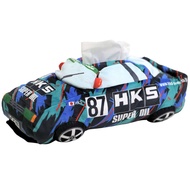 HKS TISSUE HOLDER OILCOLOR RACING CAR No.596
