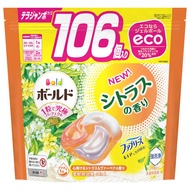 Bold Laundry Detergent Gel Ball 4in1 Citrus  Verbena Refill 106 Pieces Large Capacity