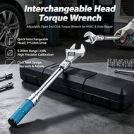 Digital Adjustable Flex Wrench Torque Wrench 5-25 NM 30mm Steel Open End Torque Wrench 9×12mm Spanne