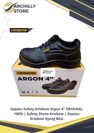Sepatu Safety Krisbow Argon 4" ORIGINAL Safety Shoes Krisbow