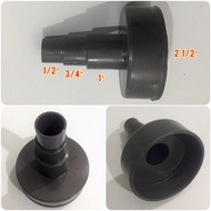 Soket Socket Dop Hidroponik 2 1/2" 2.5" inch ke 1/2" 3/4" 1" inch  Dop Khusus untuk hidroponik cocok untuk NFT atau DFT dengan pipa pvc 2.5” 2 1/2” inch dengan output pipa 3 ukuran 1/2”, 3/4”, 1” inch