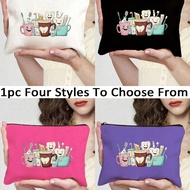 Tooth Clean Products Print Zipper Commuter School Office Data Cables Pencil Pouch, Carry-On Coins Ca