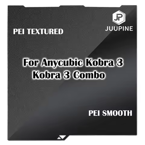 For Anycubic Kobra 3 Parts Build Plate 256x268 Spring Steel Sheet For Anycubic Kobra 3 Combo Plate S