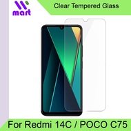 Clear Tempered Glass Screen Protector For Xiaomi Redmi 14C / POCO C75