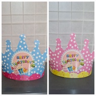 Birthday Crown Circle Hat Birthday Crown/ Birthday Decoration/ Party Supplies/
