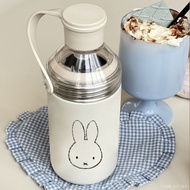 Taiwan Shipping Miffy Cartoon Water Cup Straw Tip Thermos 316 High-Value Stainless Steel Liner 6-8 H