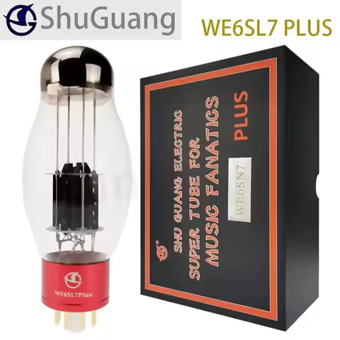 ShuGuang WE6SL7 PLUS 6SL7 Vacuum Tube Precision Matching Valve Uupgradation 6N9P 5691 CV1985 6H9C 6S