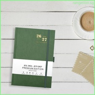 RAN 2026-2027 Day Planner PU Leather Daily Academic Planner Notebook 12 Month from Jul 2026-Jun 2027