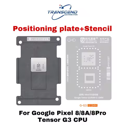 BGA Reballing Stencil Template Station For Google Pixel 8/8A/8Pro Tensor G3 CPU RAM Positioning Sold
