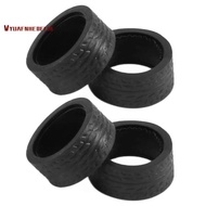 4Pcs Rubber Tyre Tires Wheel for  K969 K989 P929 Iw04M  Iw02 -Z -D -Q 1/28 RC Drift Racing Car