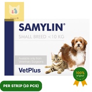 Vetplus Samylin Small Breed - Liver Health Supplement (Liver) for Cats & Small Breed Dogs per Strip 