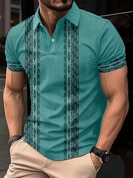 Men's Philippine Ethnic Tribal Modern Barong POLO for men formal UNIFORM Full sublimation shirt for 
